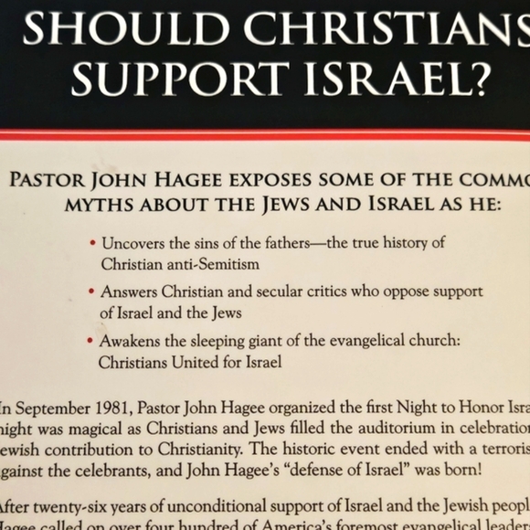 In Defense of Israel by John Hagee - Picture 3 of 5